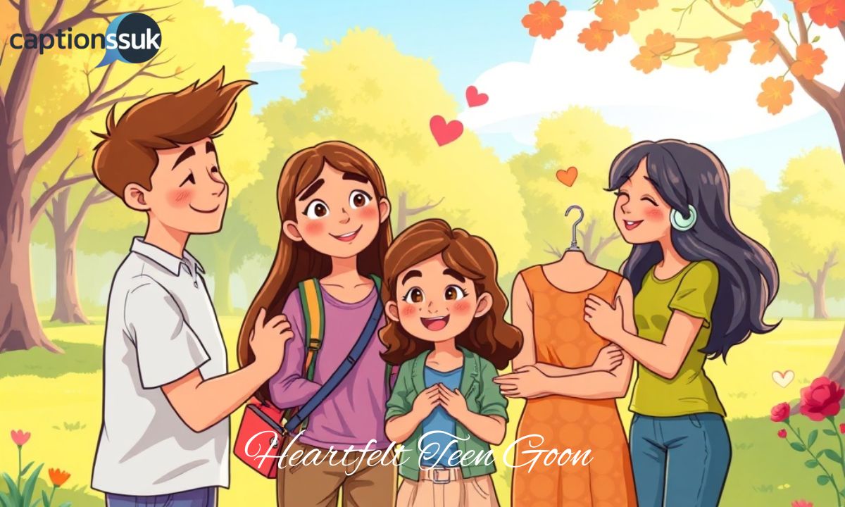 Heartfelt Teen Goon Captions Collection